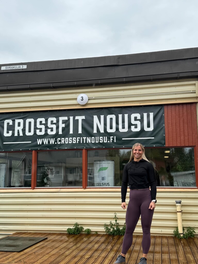 Miitta Kopra Crossfit Nousun edessä